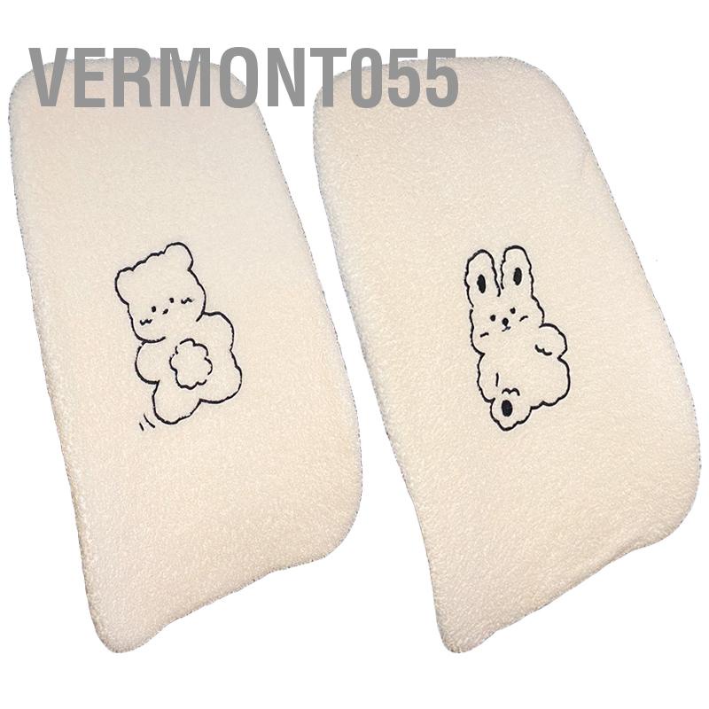 Vermont055 Hỗ Trợ Lưng Xe Hơi Phong Cách Hoạt Hình Dễ Thương Thân Thiện Với Làn Da Berber Lông Cừu Đa Năng Đệm Ô Tô Cho Nội Thất