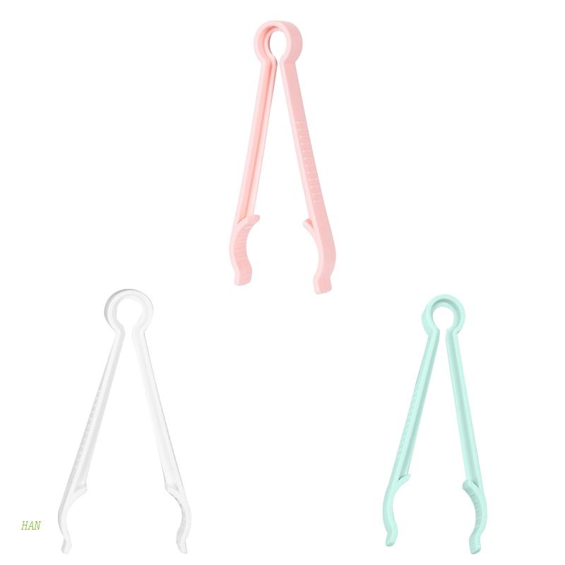 Set 10 Kẹp Giữ Bình Sữa Em Bé Bằng Nhựa Chống Trượt Siêu Bền