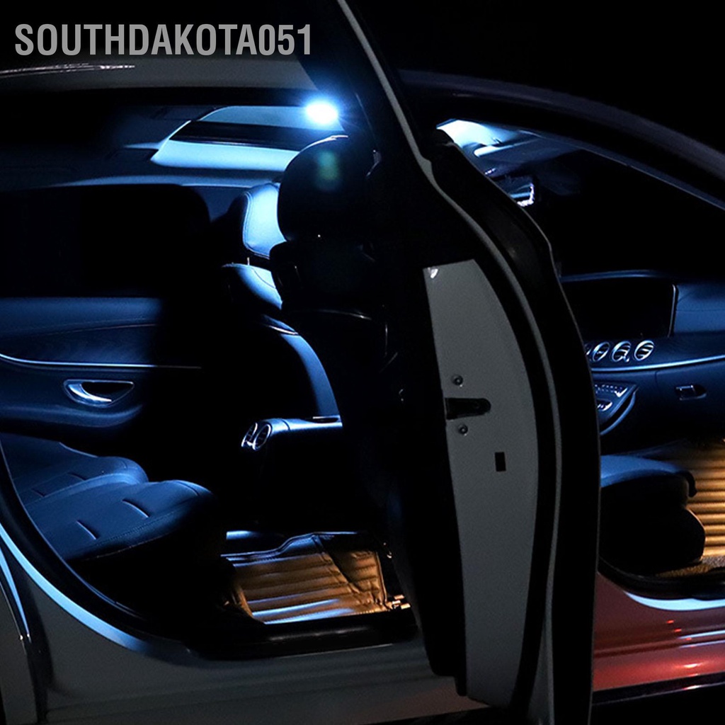 Southdakota051 Đèn LED Xe Hơi Sạc USB Hai Mặt Lực Hút Từ Tính ABS Đọc Sách Di Động Cho Cốp Ô Tô