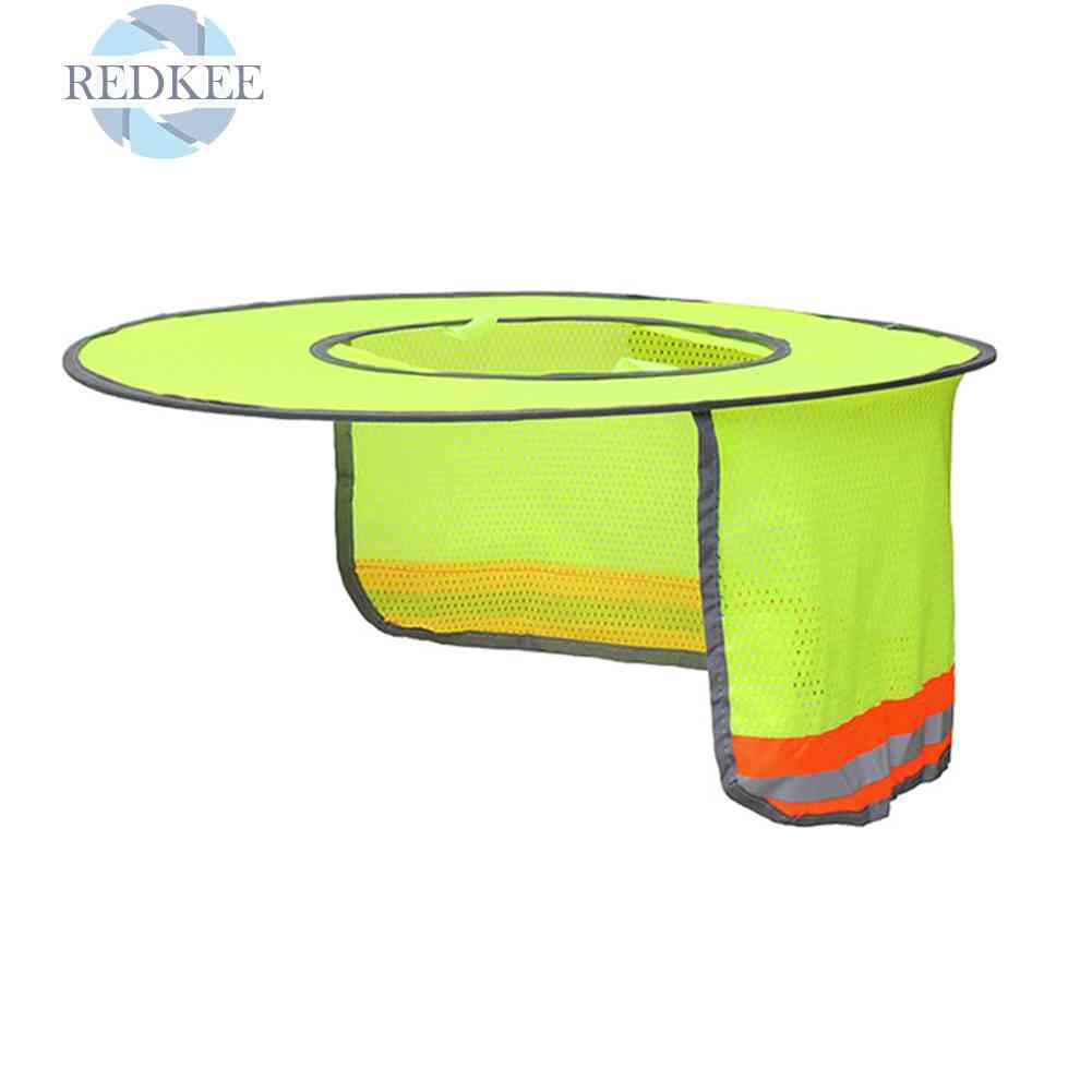 Mũ Cứng Che Cổ Chống Nắng Bảo Vệ Khi Xây Dựng