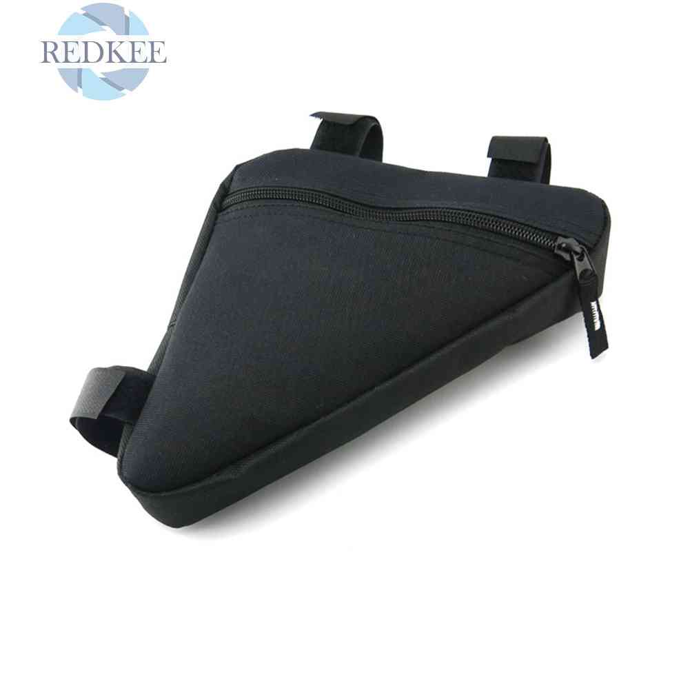 Túi Tam Giác Đựng Vật Dụng Chống Mài Mòn Gắn Khung Trước Xe Đạp Leo Núi