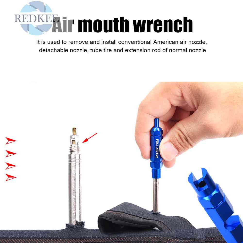 Dụng Cụ Tháo Lắp Lõi Van Xe Đạp Leo Núi Bằng Nhôm