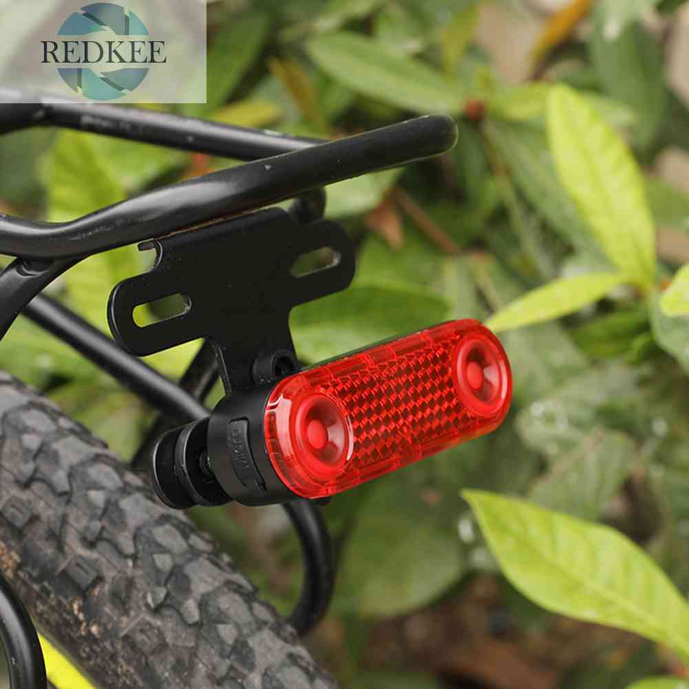 Đèn LED Phản Quang Gắn Yên Sau Xe Đạp Sạc Cổng USB