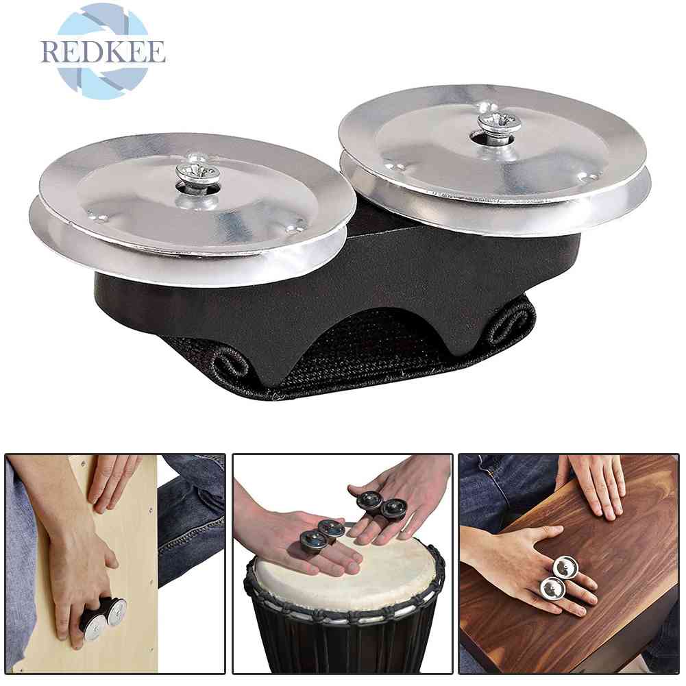 Trống Lục Lạc Kim Loại Đeo Ngón Tay