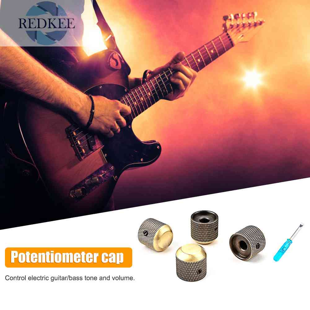 Nút Điều Chỉnh Âm Lượng Cho Đàn Guitar Bằng Kim Loại