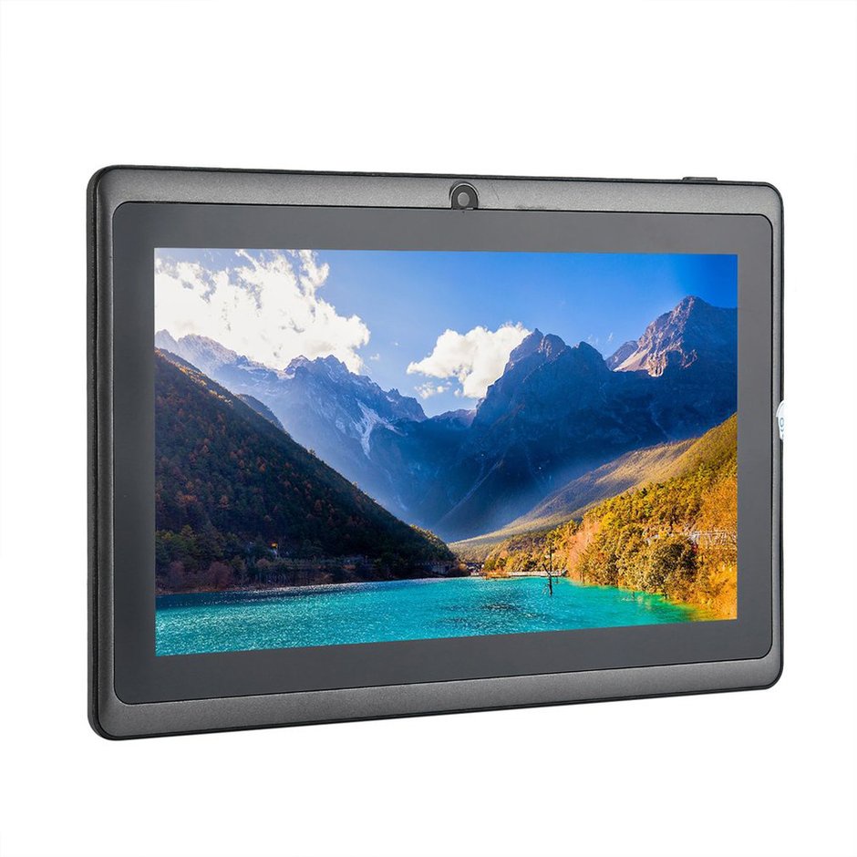 Máy tính bảng kích thước di động 7 inch cho Allwinner A33 Tablet PC 512MB+ 4GB