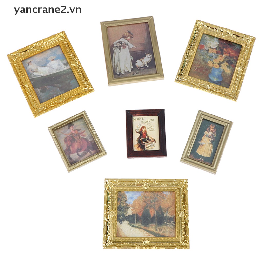 Mô Hình Chai Dầu Trang Trí Nhà Búp Bê 1: 12 2.vn