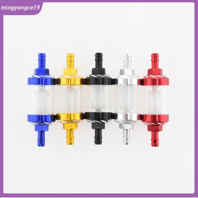 Bộ Lọc Dầu Bằng Hợp Kim Nhôm Cnc 8mm Chuyên Dụng Cho Xe Mô Tô Atv Dirt Pit Bike