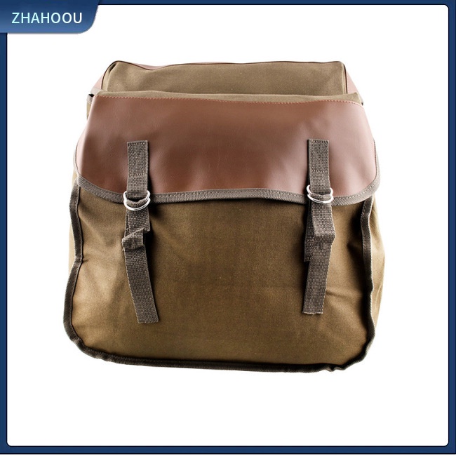 ☃Nhà Cửa☃ Túi Vải Canvas Gắn Yên Sau Xe Đạp Tiện Lợi