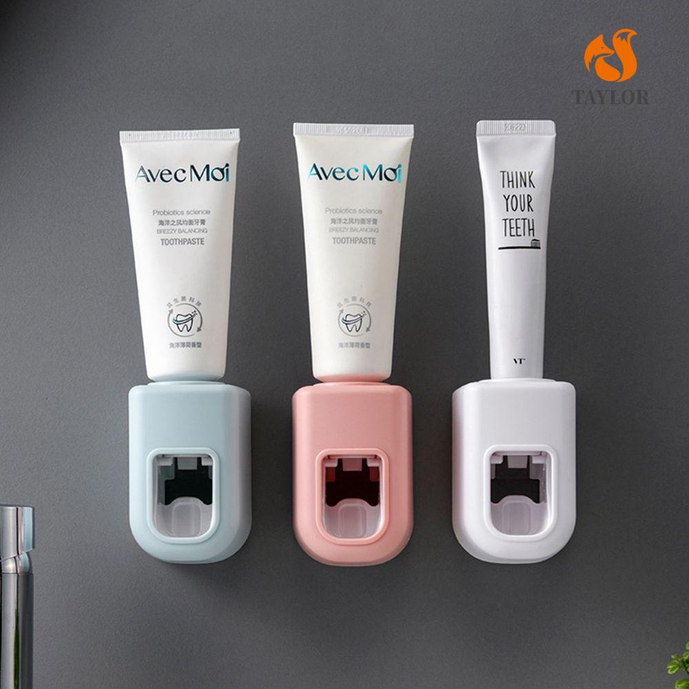 1 Dụng Cụ Ép Kem Đánh Răng Tự Động Chống Bụi Tự Dính Cho Phòng Tắm