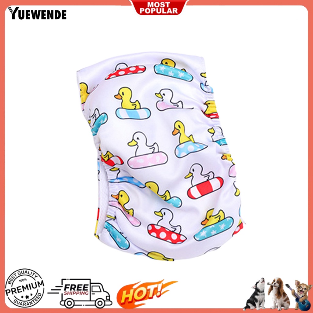 Tã Lót Vệ Sinh Thấm Hút Mạnh In Họa Tiết Thỏ Hoạt Hình Dễ Thương Có Thể Giặt Sạch Cho Cún Cưng