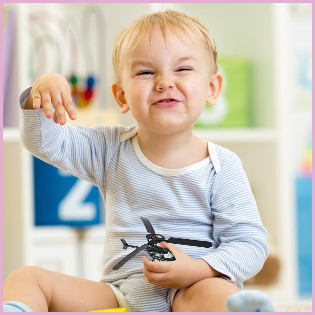 Máy Bay Trực Thăng Đồ Chơi Kéo Dây Cót Vui Nhộn Cho Bé - Đồ Chơi Bé Yêu Thích