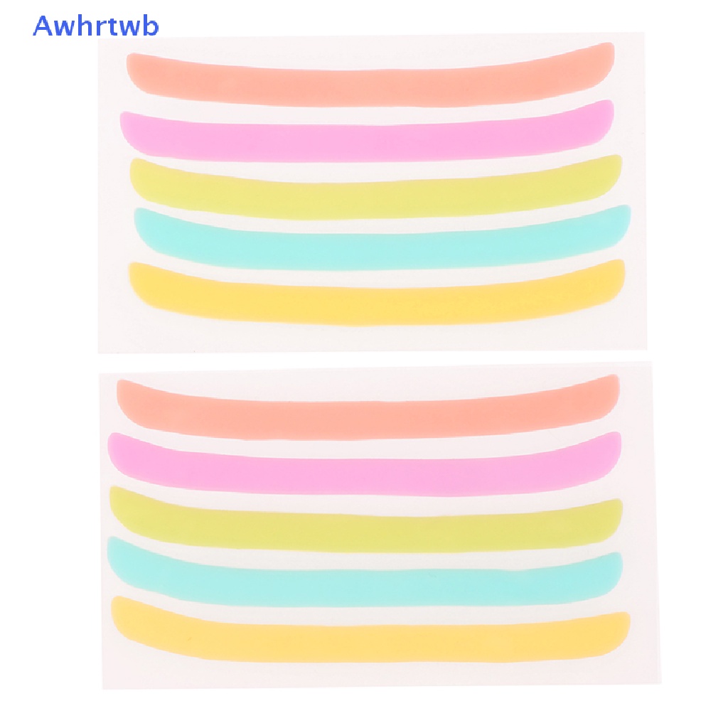 Bộ 5 Cặp Đệm Silicone Uốn Cong Lông Mi Tiện Dụng Mới