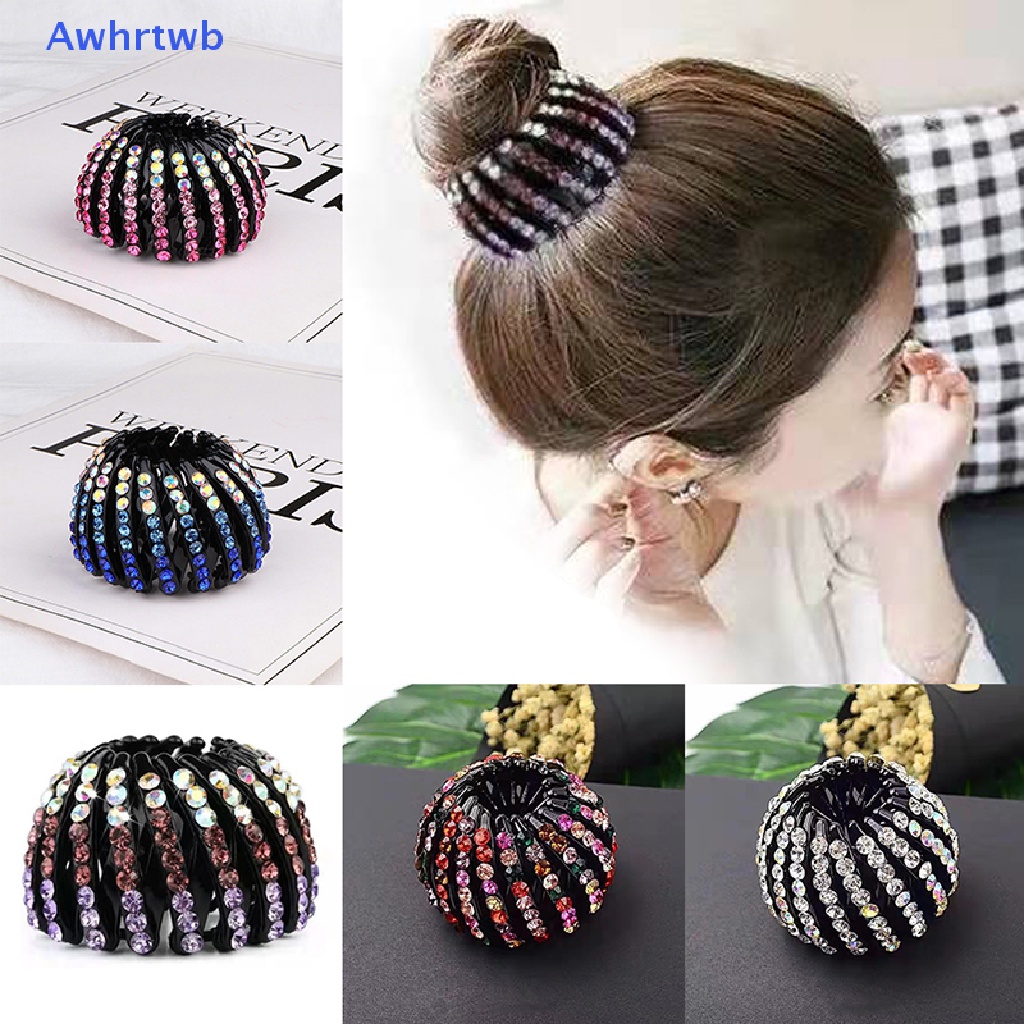 Kẹp Càng Cua Cố Định Đính Đá Cao Cấp Mới Cho Nữ