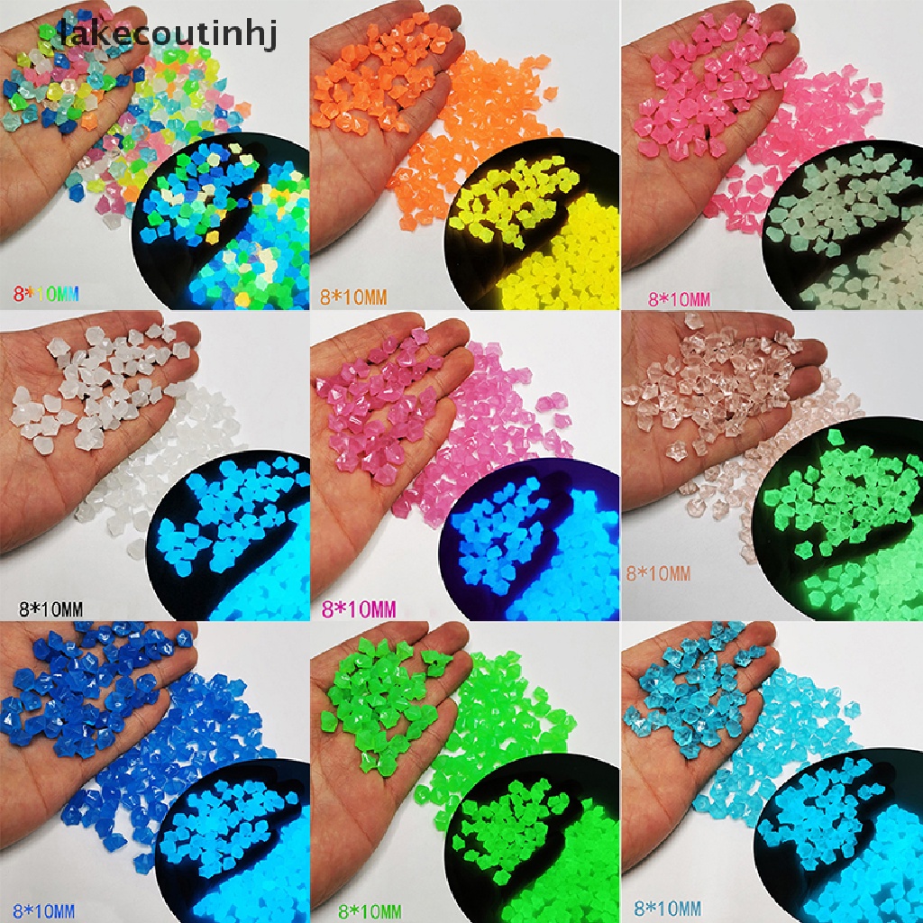 Set 300 Viên Đá Dạ Quang Trang Trí Bể Cá