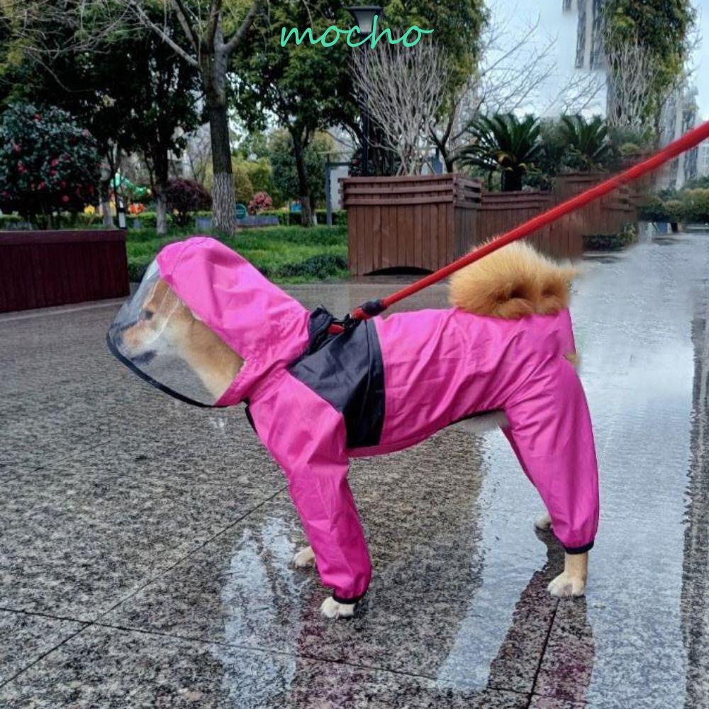 Áo Mưa Cho Cún Cưng Chất Liệu Da Pu Thoáng Khí Thời Trang 2023