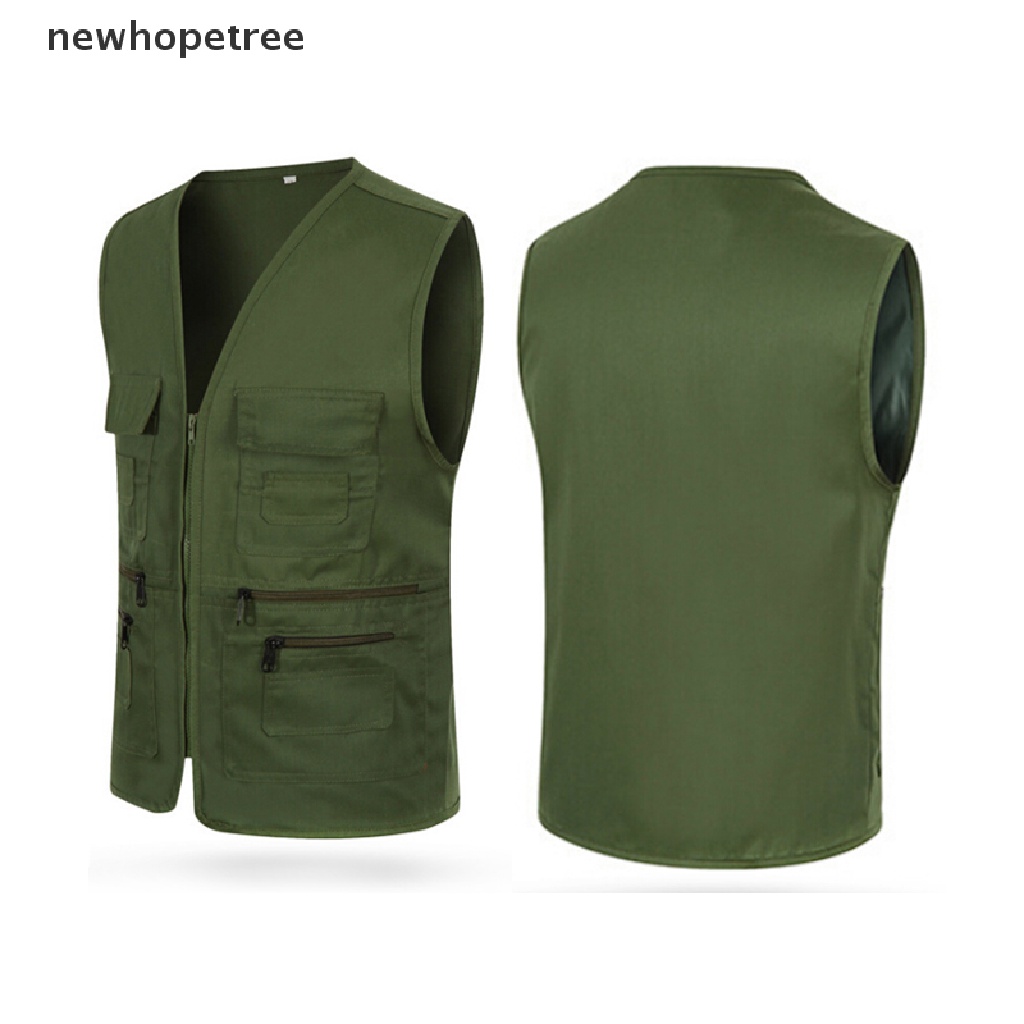 Áo Khoác Câu Cá / Leo Núi Nhiều Túi Thời Trang Cho Nam