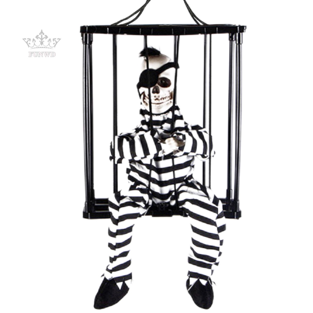 1 Bộ Xương Cao Cấp Hóa Trang Halloween Kích Thước 28 * 24 * 11cm