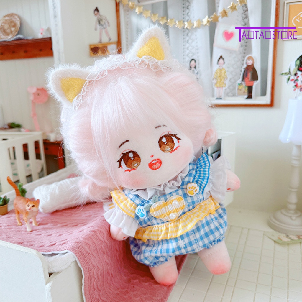 Búp Bê Nhồi Bông Hình Thần Tượng 20cm Dễ Thương