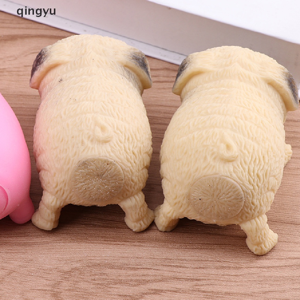 1 Đồ Chơi Nắn Bóp Đàn Hồi Giảm Stress Hình Động Vật