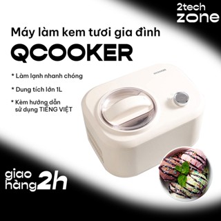Máy làm kem tươi tại nhà Mi Mijia QCooker CD-BQL01 - Không cần làm lạnh trước với dàn lạnh độc lập, làm lạnh nhanh