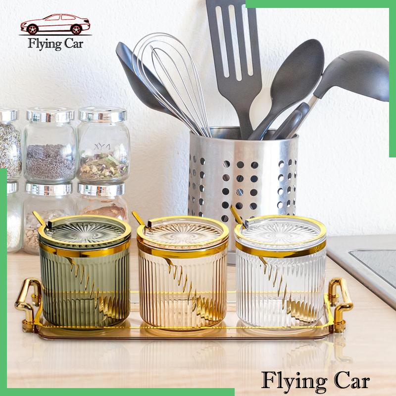 Hộp Đựng Gia Vị Nhà Bếp Đếm Thực Phẩm Chống Bụi Đa Năng Lzdjfmy2