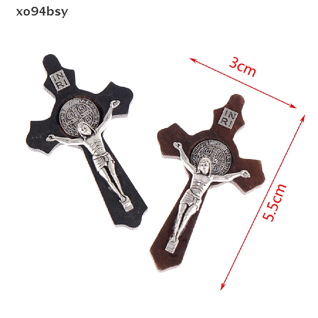 Cây Thánh Giá Bằng Gỗ xo94bsy Jesus Cristo DIY Dùng Làm Trang Sức