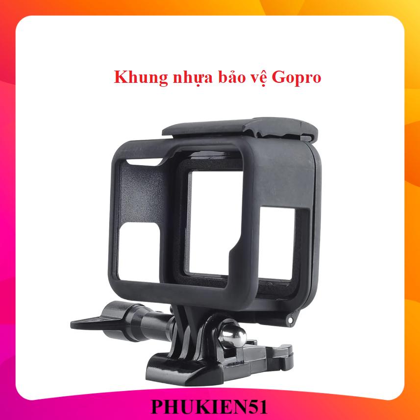 Khung nhựa bảo vệ cho Gopro 5,6,7-Phụ kiện Cam hành trình Gopro giá rẻ