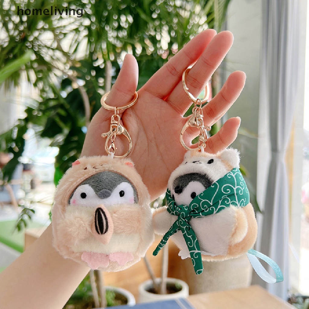 1 Thú Nhồi Bông Hình Chim Cánh Cụt Dễ Thương