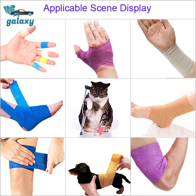 Galaxy Băng Quấn Cổ Chân Co Giãn Thoáng Khí Dài 4.5m