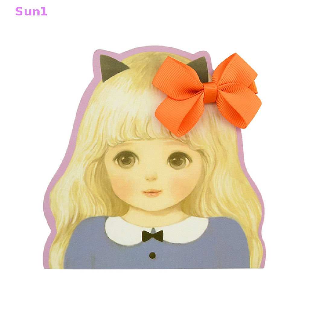 Set 20 Kẹp Tóc Nơ Lớn Dễ Thương Dành Cho Bé Gái