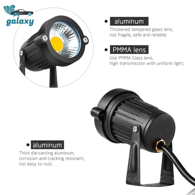 Galaxy Bóng Đèn LED COB 5w Chống Thấm Nước Trang Trí Sân Vườn