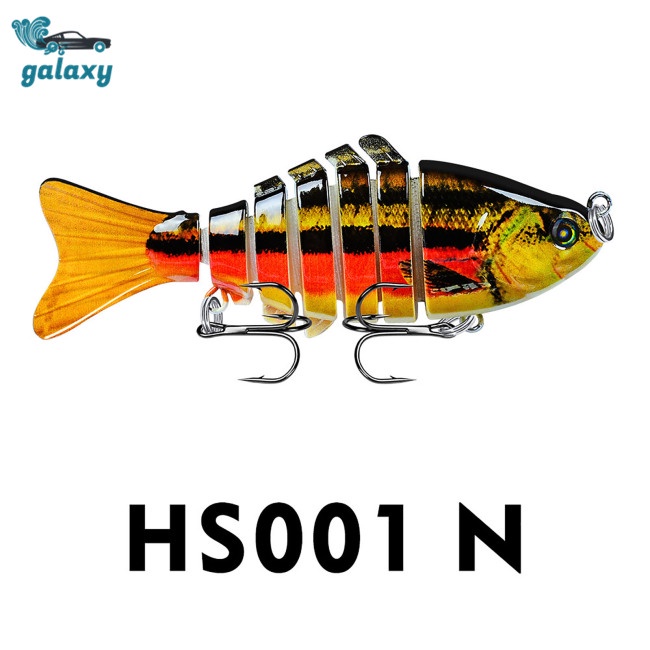 Galaxy Mồi Giả Nhử Cá 10cm 15.5g Bằng Nhựa Gắn Kèm Móc Câu
