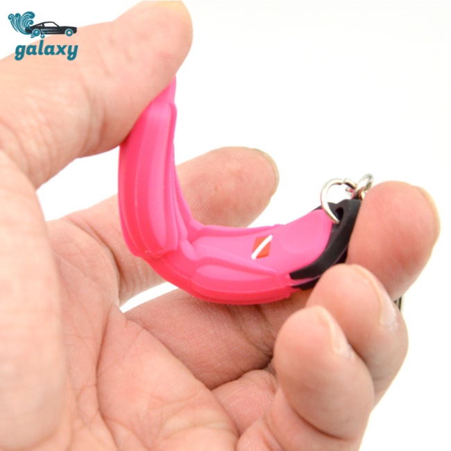 Galaxy Móc Khóa Hình Vây Cá Lặn Mini Có Dây Kéo