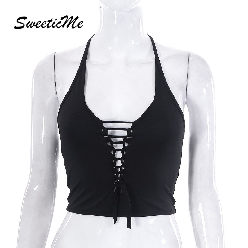 Áo Dây Hở Lưng Dáng Ôm Màu Trơn Thời Trang Mới 2023 Dành Cho Bạn Nữ