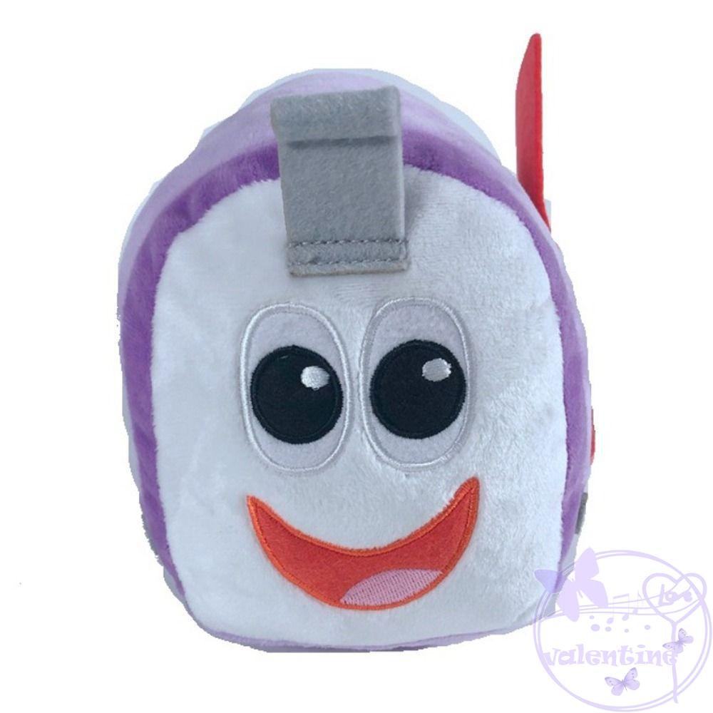 Đồ chơi nhồi bông Mềm Mại Hình Chú Chó Hồng Đáng Yêu Gắn Móc Khóa