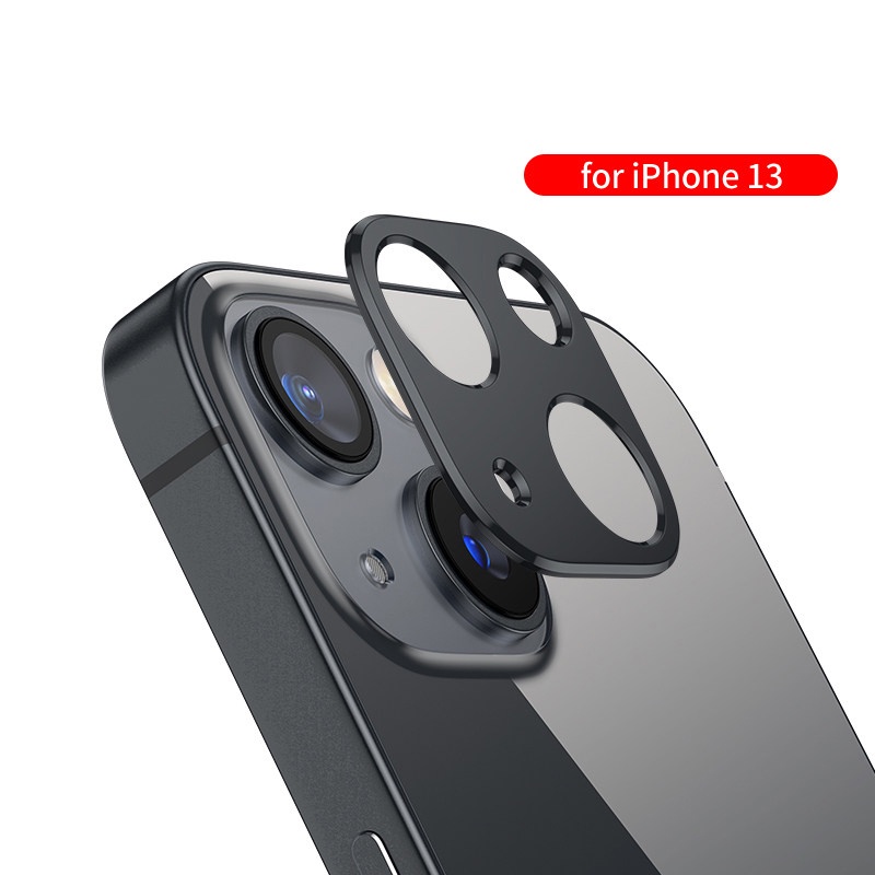 Vỏ Nhôm Bảo Vệ Camera Sau Cho iPhone 14 13 12 11 Pro Max Plus 13ProMax 13Pro Max 13Mini 12Mini