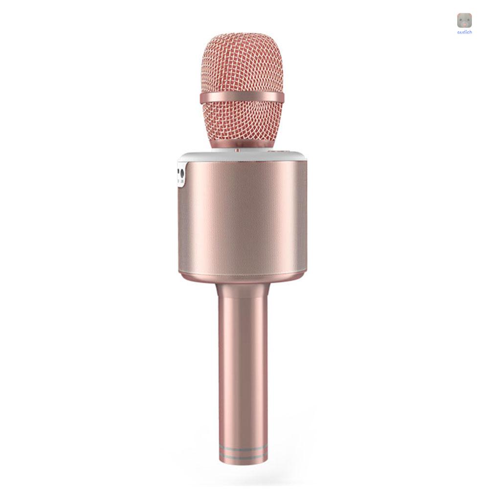 Micro Karaoke N6 Chuyên Nghiệp Có Đèn LED Và Loa 2 Trong 1 Dùng Để Hát Karaoke / Giáng Sinh / Tiệc Giáng Sinh