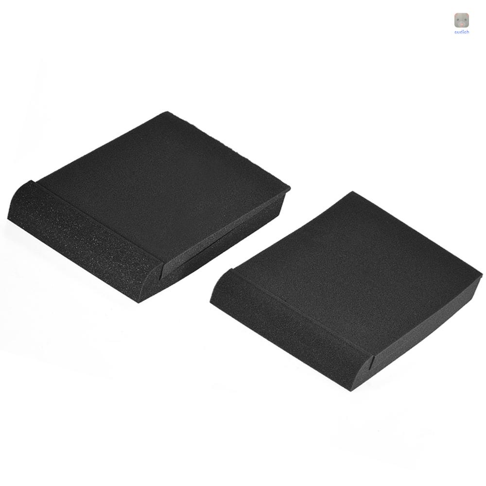 Set 2 Miếng Đệm Xốp Cách Âm Cho Loa Phòng Thu Khu Vực Có Thể Ăn Được 9.6 '' * 7,7 ''