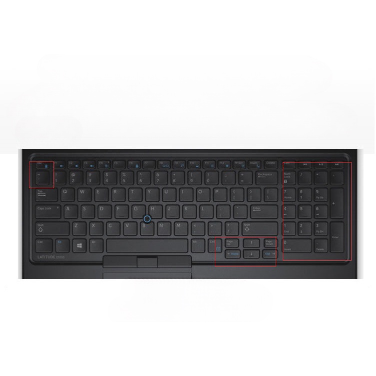Miếng Dán Bảo Vệ Bàn Phím Laptop Dell Precision 3530 3580 5530 7520 7530 7540 7730 3510 E3530 E5530 E7530 E7730 E3510 15.6 inch Bằng Silicon