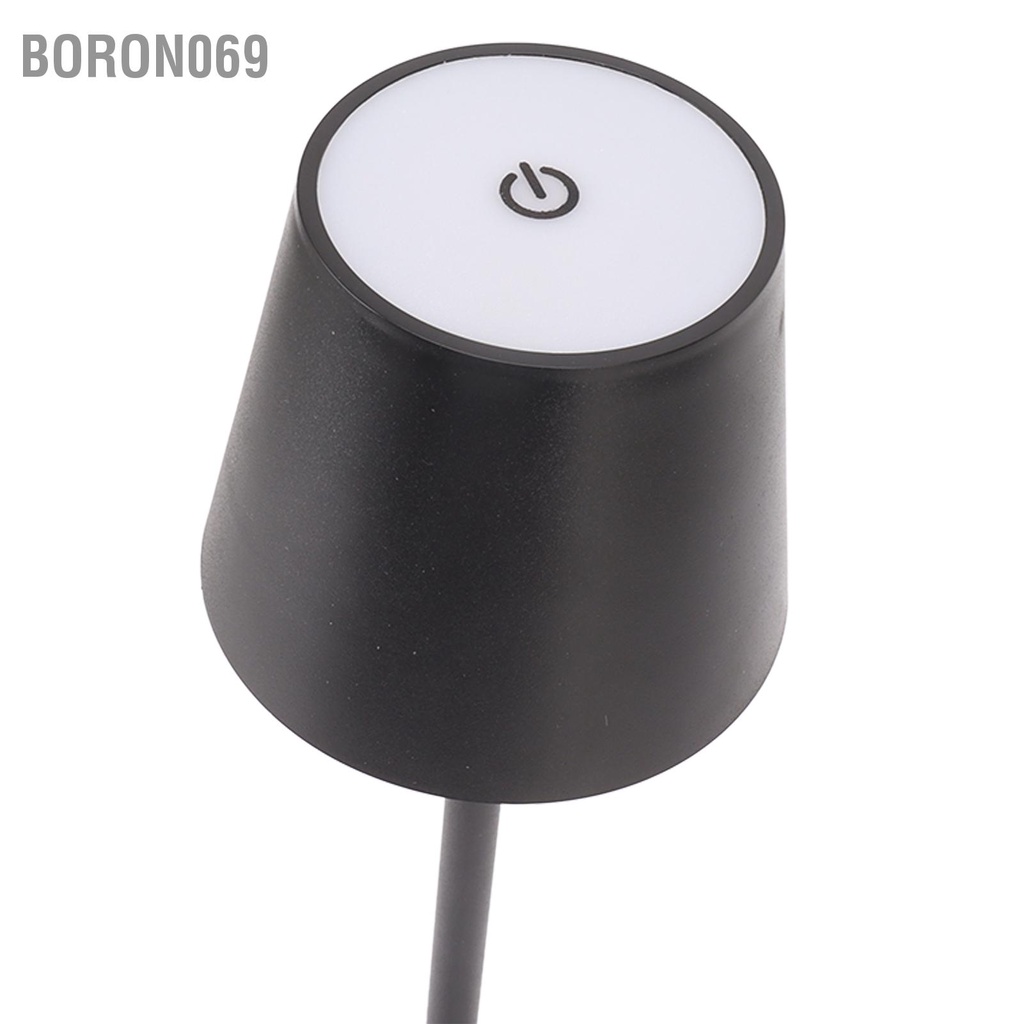 Boron069 Đèn Bàn Không Dây Sạc LED Tối Giản Để Cảm Ứng Ngủ Cho Cắm Trại Nhà Hàng
