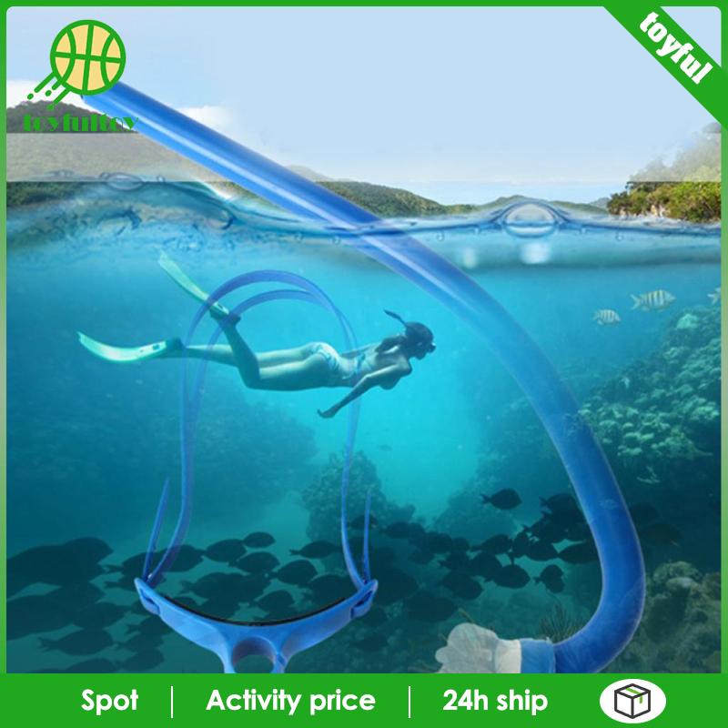 Bộ Ống Thở Bằng Silicone Điều Chỉnh Được Dành Cho Bơi Lội