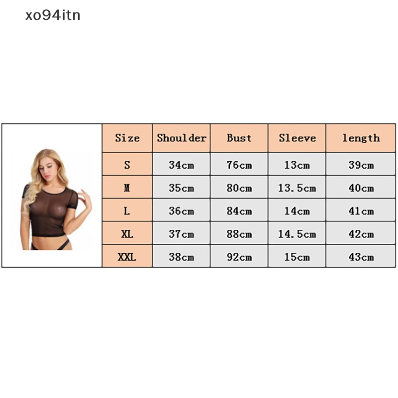 Áo Thun Lưới Tay Ngắn Dáng Ôm Thời Trang Mùa Hè Cho Nữ