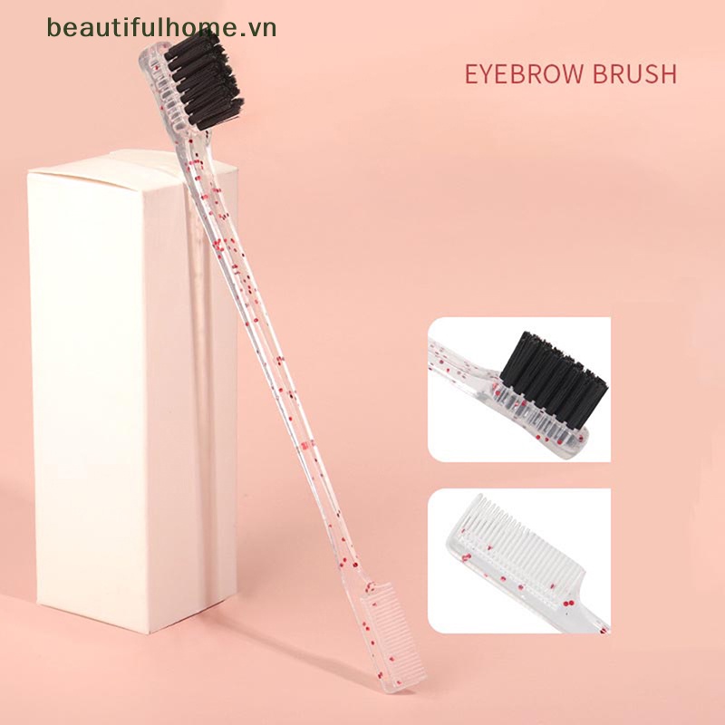 1 Lược Chải Lông Mày Hai Đầu Trang Điểm Làm Đẹp