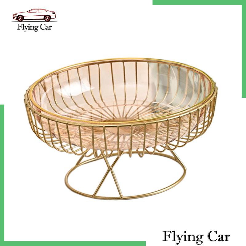 Rổ Đựng Trái Cây Bằng Dây Kim Loại Lzdjfmy2