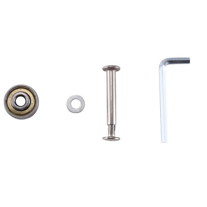 Bánh xe thay thế vali hành lý 55Mm X 18Mm ; Bánh xe đẩy xoay PU Bộ dụng cụ sửa chữa vòng bi thép Carbon Màu đen