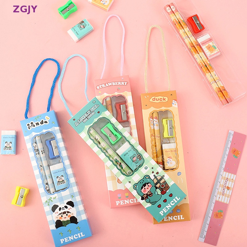 Dụng Cụ Chuốt Bút Chì Họa Tiết Hoạt Hình Dễ Thương Dành Cho Học Sinh Mới