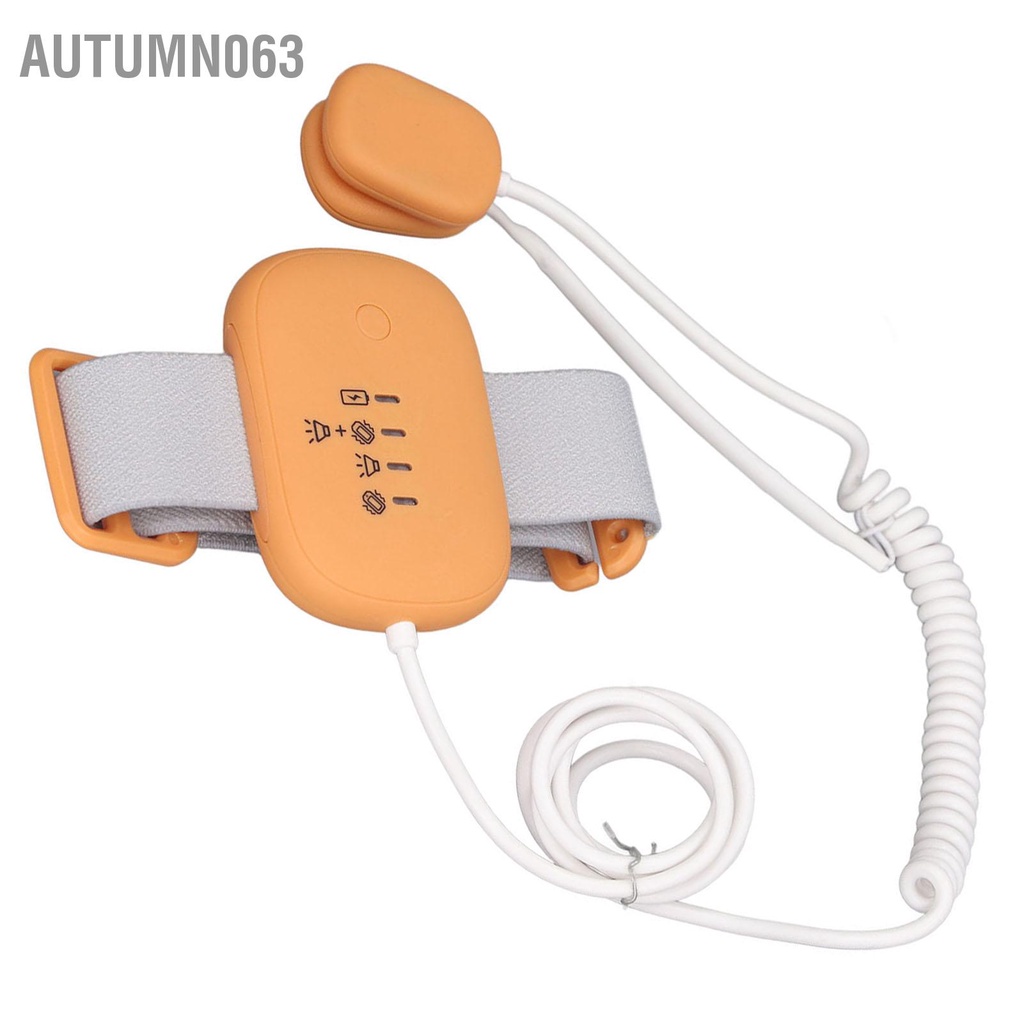 Autumn063 Màn hình đái dầm Báo động kéo dài màu cam cho bé trai gái Trẻ em