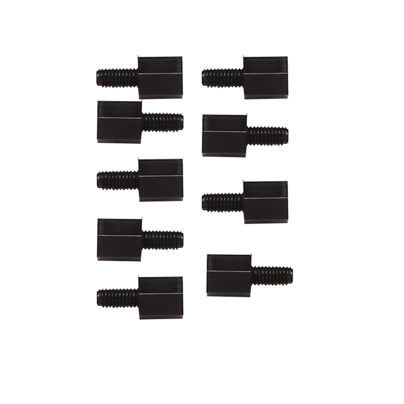 Set 100 Vòng Đệm M3 Ren Lục Giác 6 + 6mm Màu Đen Chuyên Dụng Cho Bo Mạch Chủ