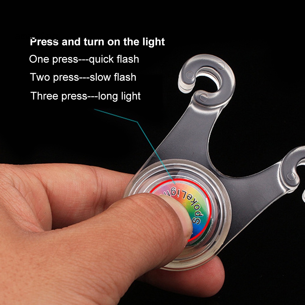 Đèn Cảnh Báo An Toàn Gắn Đuôi Xe Đạp / Cắm Trại Tiết Kiệm Năng Lượng